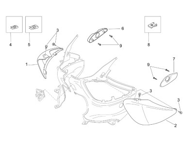 Αμαξ. πίσω - Χώρος κάτω από τη σέλα